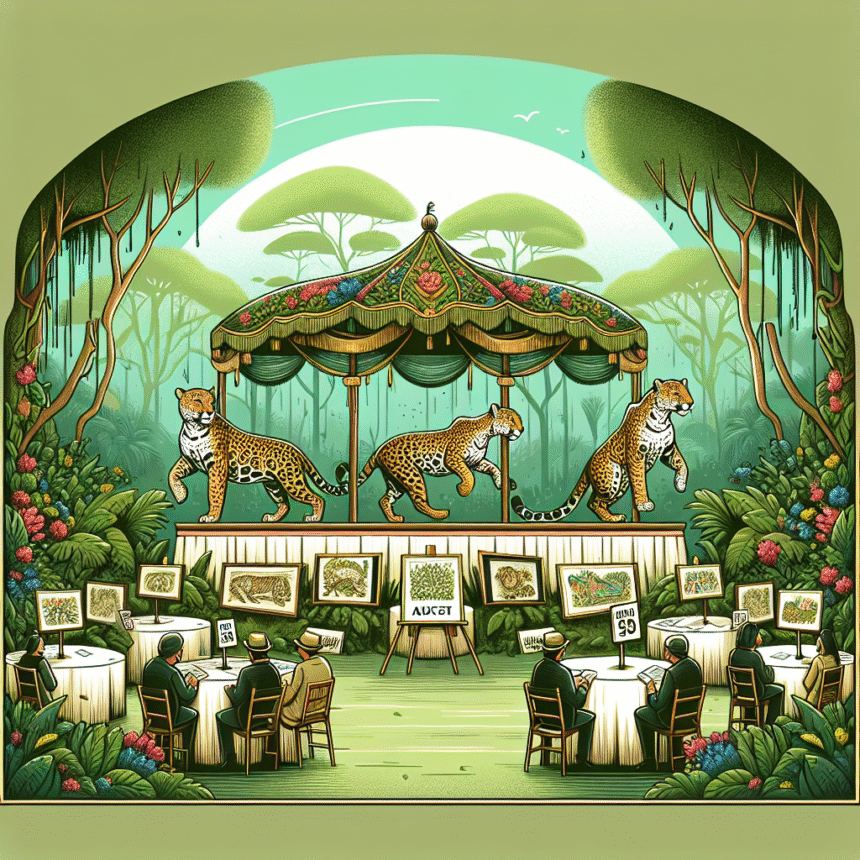 The Art of Giving: Showcasing Jaguar-Themed Auctions for Conservation