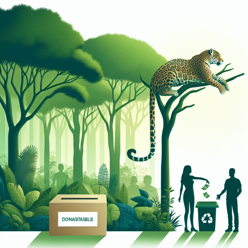 Eco-Friendly Fundraising: Sustainable Practices for Jaguar Conservation Events