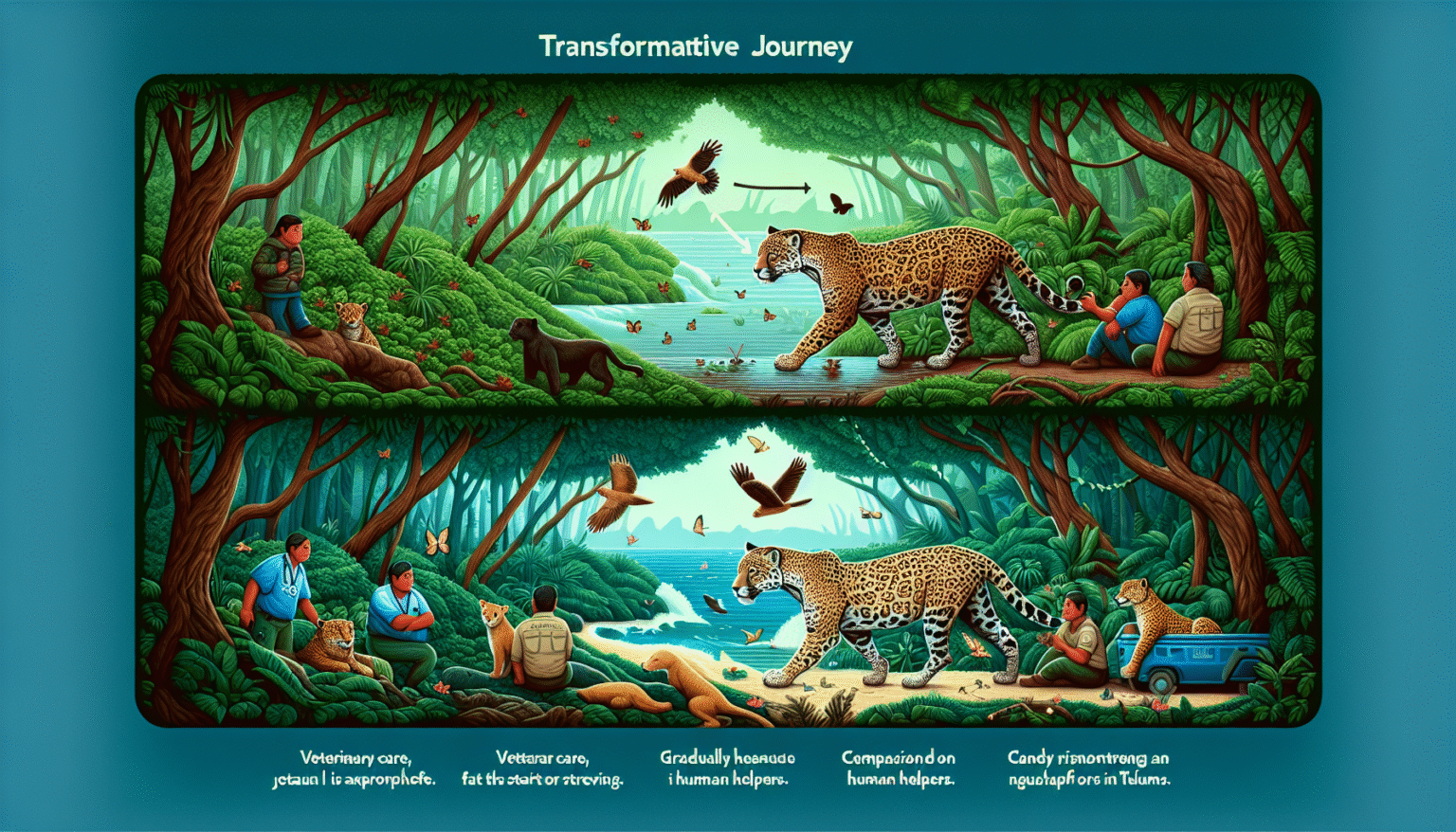 The Transformative Journey of Tulum's Injured Jaguars