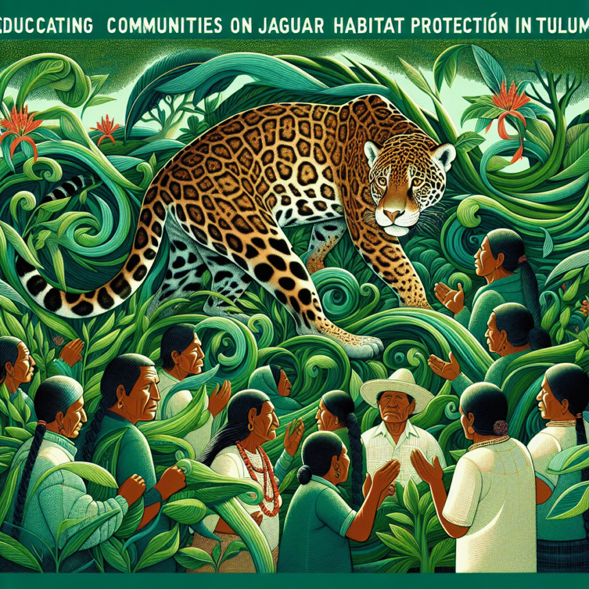Educating Communities on Jaguar Habitat Protection in Tulum