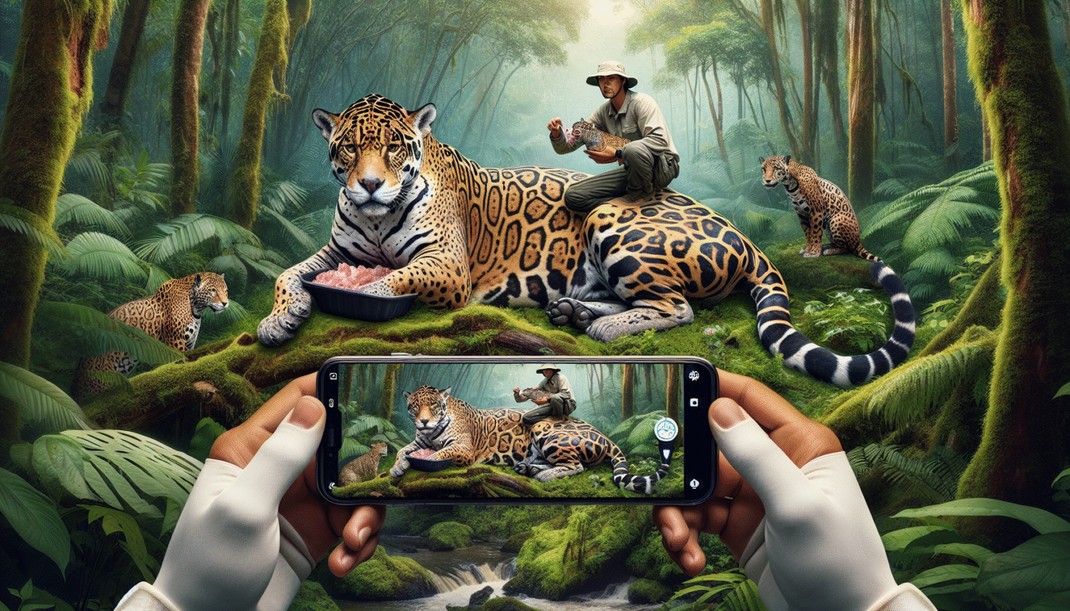 Promote the Power of Jaguar Adoption: Care and Tracking for Rescued Jaguars