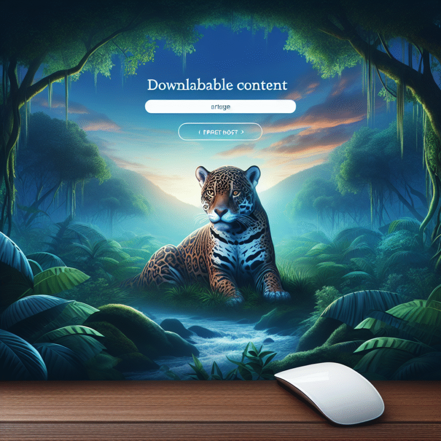Downloadable Content for Jaguar Awareness: Create